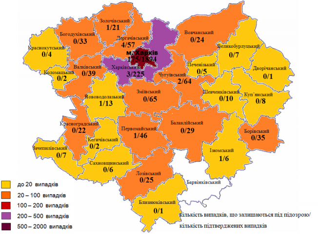 Коронавирус в Харькове: статистика на 12 июля (ОБНОВЛЯЕТСЯ)