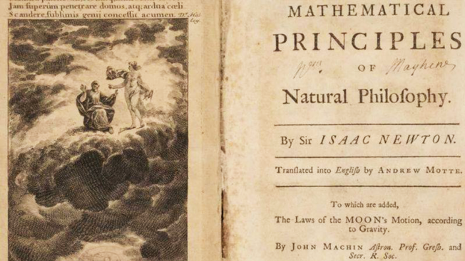 Редкое издание главной книги Исаака Ньютона ушло с молотка