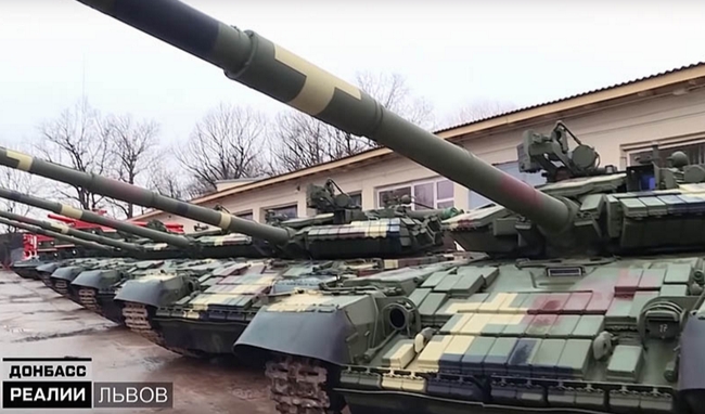 На Львівському бронетанковому заводі готова чергова партія модернізованих Т-64 (ФОТО)