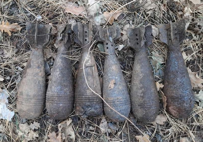 За сутки в Харьковской области нашли 10 боеприпасов второй мировой войны