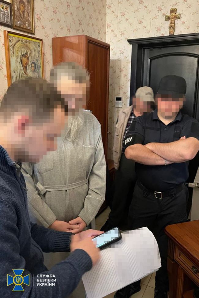 СБУ повідомила про підозру підсанкційному митрополиту УПЦ (МП) із Запоріжжя, який провокував релігійну ненависть
