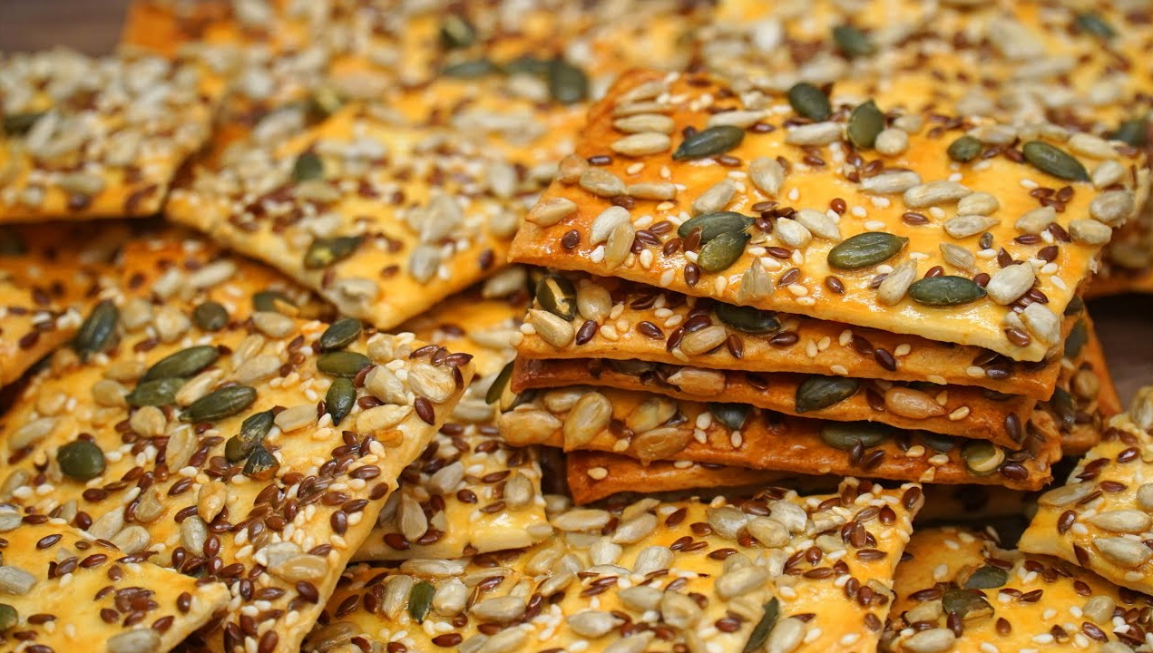 Зерновое печенье с семечками — рецепт с фото пошагово