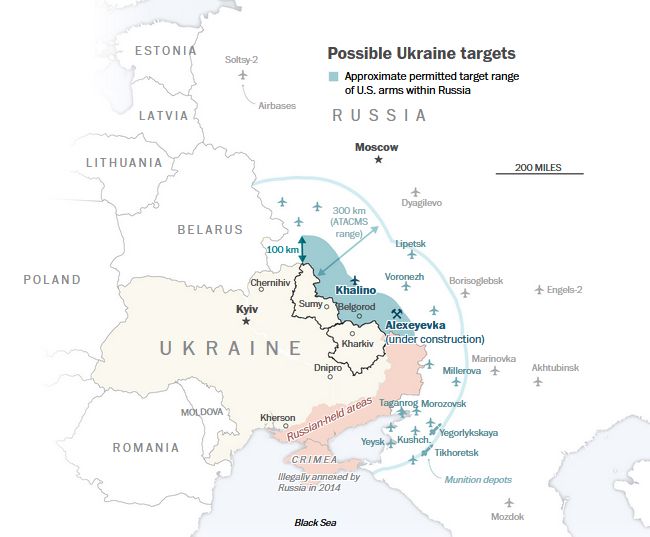 США дозволили Україні бити американською зброєю по росії на глибину не більше 100 км? — Washington Post