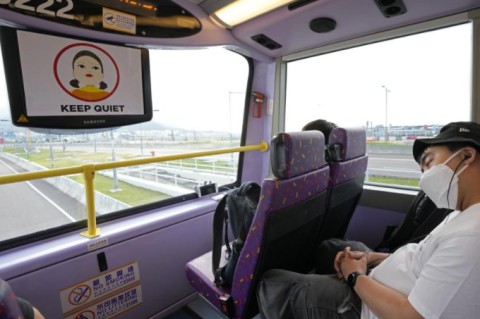 В Гонконге придумали сонные автобусы