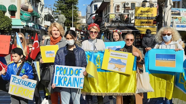 Акції на підтримку України пройшли в Туреччині