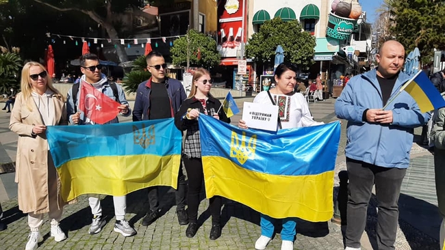 Акції на підтримку України пройшли в Туреччині
