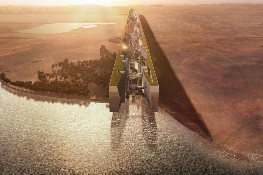 Саудівський принц виділить $1 трлн на будівництво горизонтального хмарочоса Mirror Line завдовжки 170 км, який буде вищий за Емпайр-стейт-білдинг