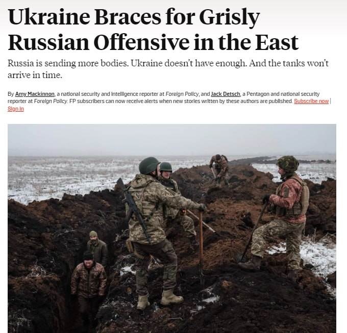 Украина готовится к жестокому наступлению России на востоке в ближайшие 10 дней