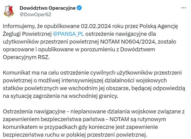 Якийсь двіж польської армії на кордоні