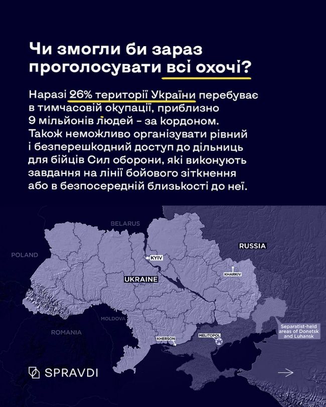 Чому вибори зараз неможливі, як це регулюється законом, і чому маніпуляції з ними зараз не логічні й не доречні