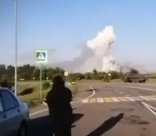 Дрони СБУ висадили в повітря великий склад боєприпасів у Воронезькій області