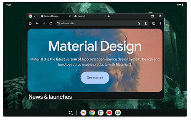 Google тестує вікна робочого столу для планшетів на Android
