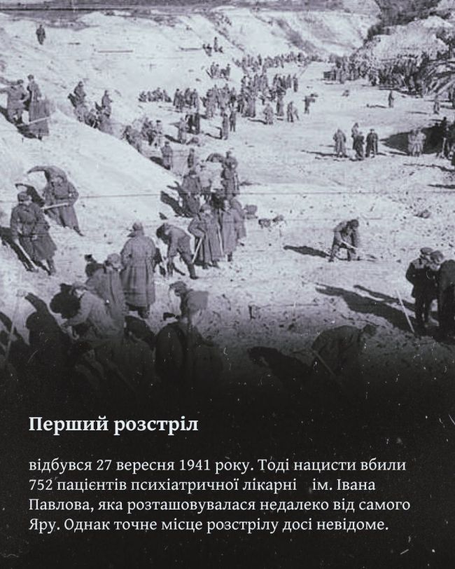 Розстріли у Бабиному Яру: хроніка одного з найжахливіших злочинів нацистів